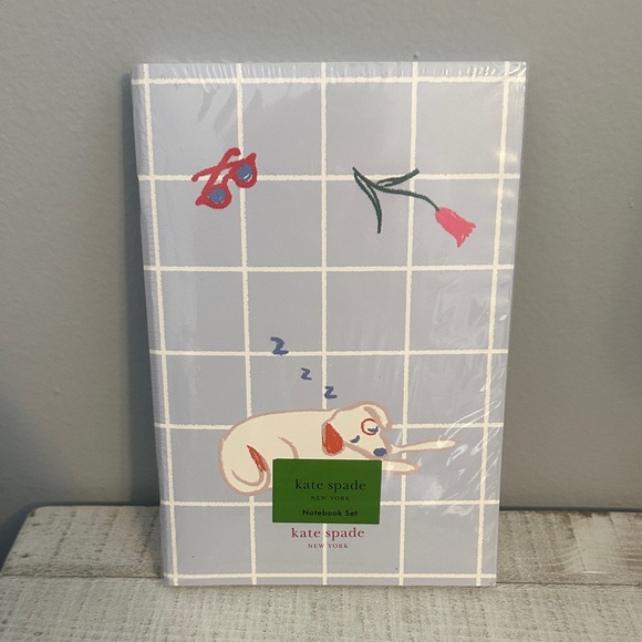 kate spade Other - Nwt Kate spade park picnic notebook set
